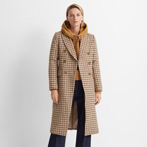 Club Monaco Jemma Plaid Coat Size XS
